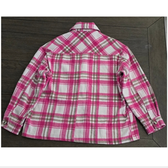 Fashion Nova Pink and White Plaid Skirt Set, Size L - Picture 7 of 16